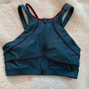 Mondetta zip-up sports bra
